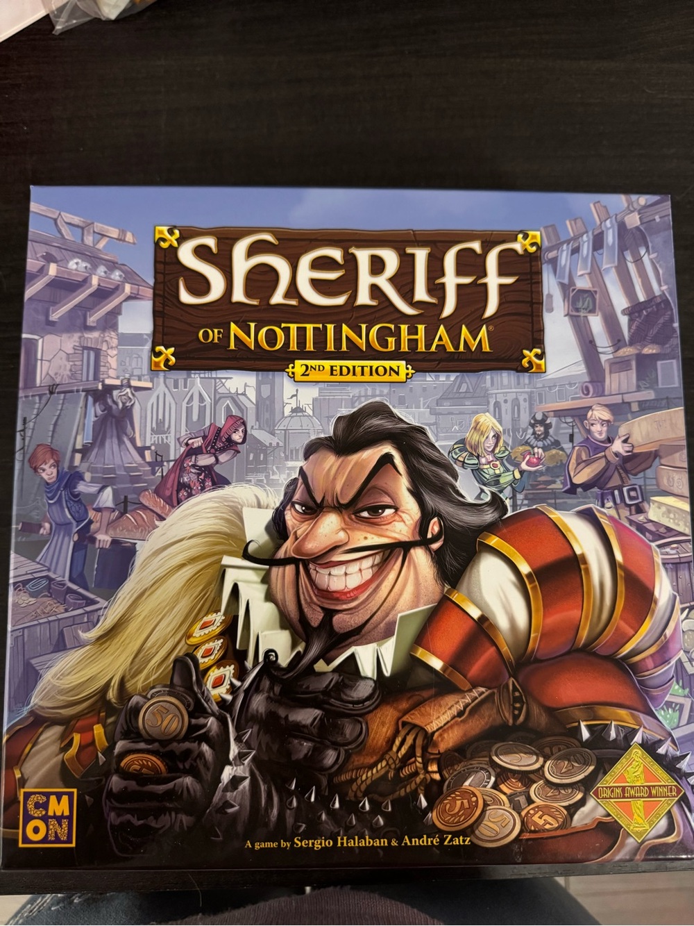 Sheriff of Nottingham 2nd Edition Board Game - - Purple Box